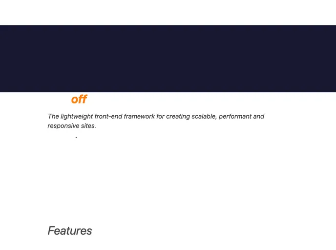 screenshot of Kickoff