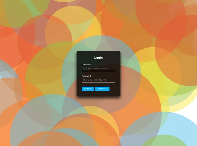 screenshot of React Auth Template