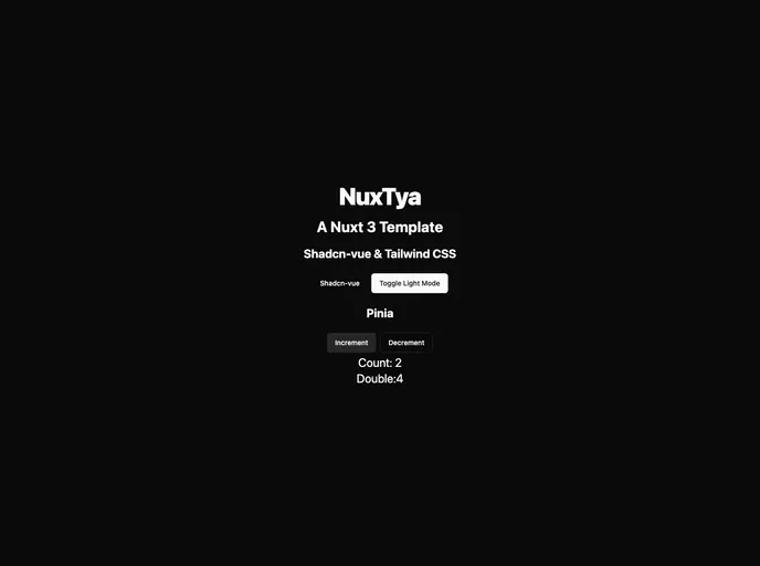 screenshot of NuxTya