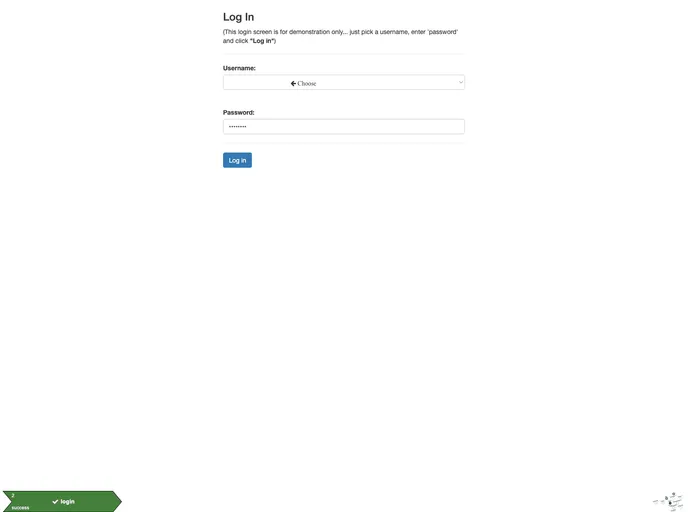 screenshot of Sample App Angular
