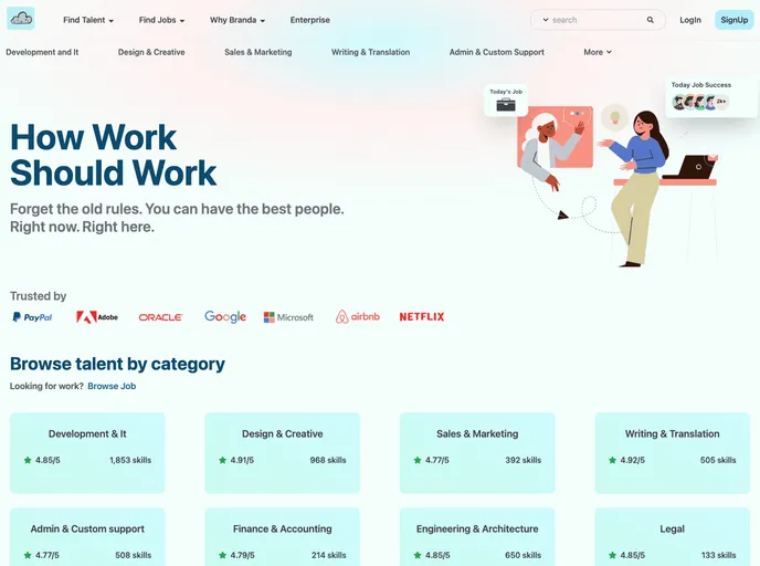 screenshot of Brenda