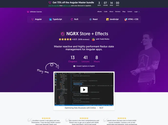 screenshot of Redux Store