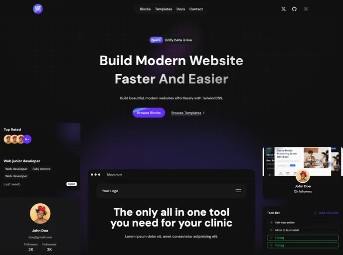 screenshot of Flexiwind