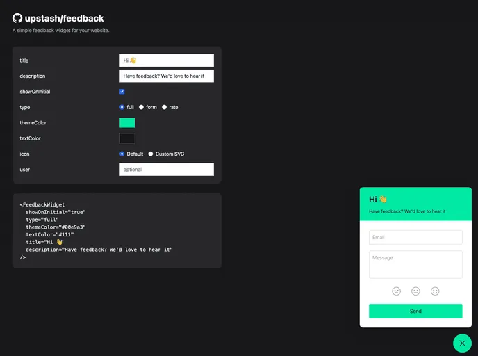 Feedback