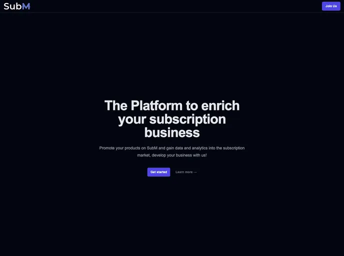 screenshot of Subapp