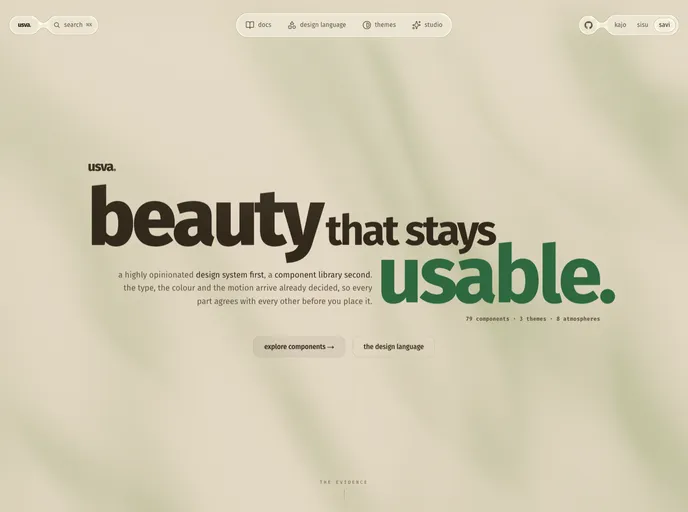 Usva screenshot