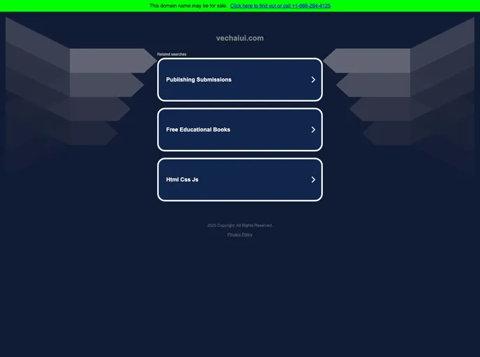screenshot of Vechaiui