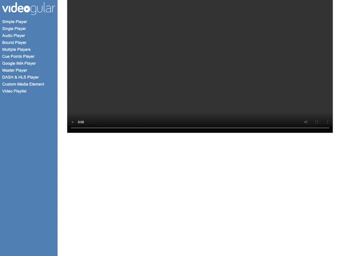screenshot of Videogular2