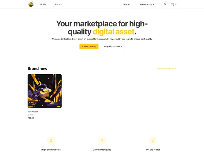 screenshot of Digibee Marketplace