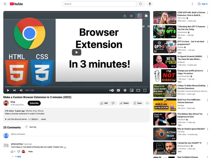 screenshot of Chrome Extension Boilerplate