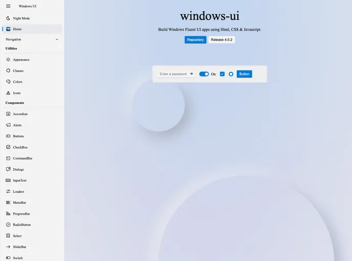 screenshot of Windows UI
