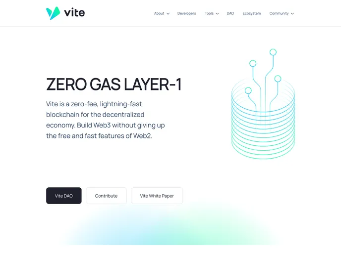 screenshot of Vite Wallet