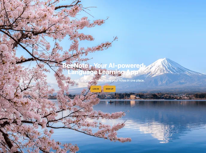 screenshot of Beenote