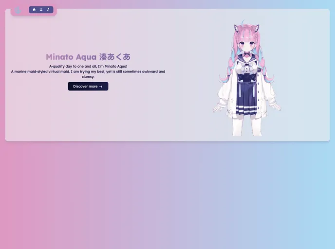 screenshot of Minatoaqua