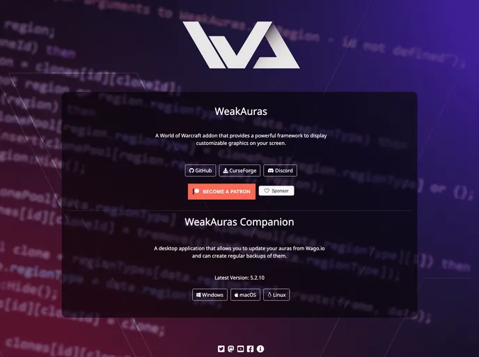 WeakAuras Companion