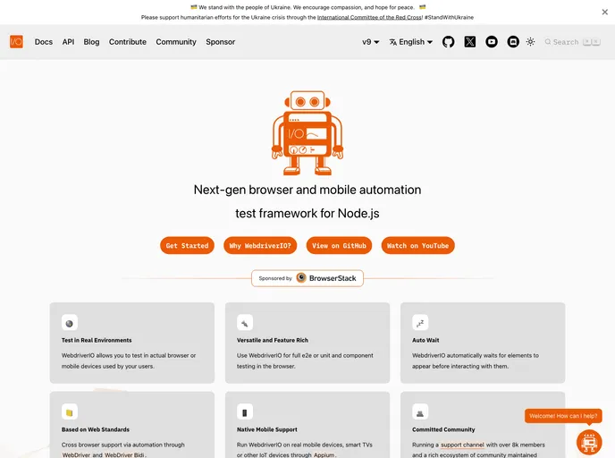 screenshot of Gulp Webdriver