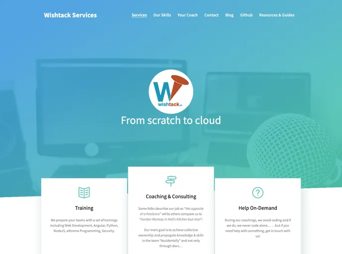 screenshot of Wishtack Steroids