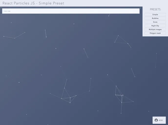 React Particles Js