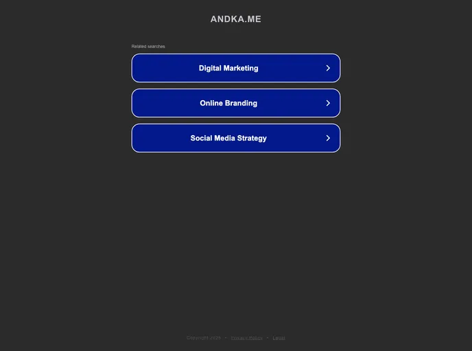 screenshot of Xirf Portofolio