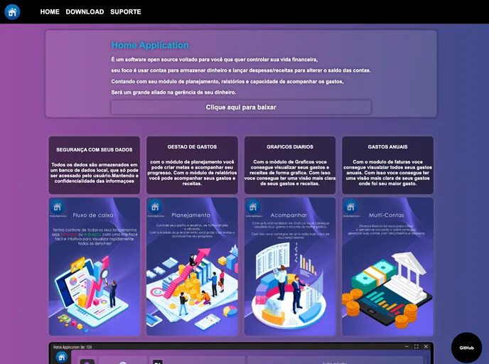 screenshot of HomeAplication1.0