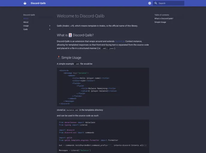 screenshot of Discord Qalib