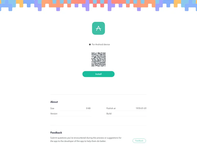screenshot of Yunle Template React Native