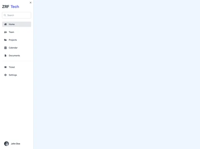 screenshot of Sidebar