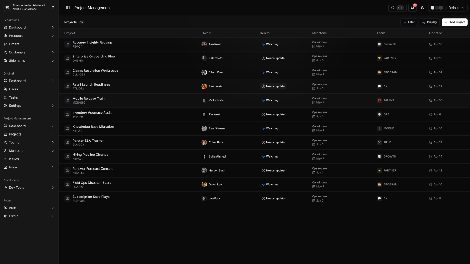 Product preview