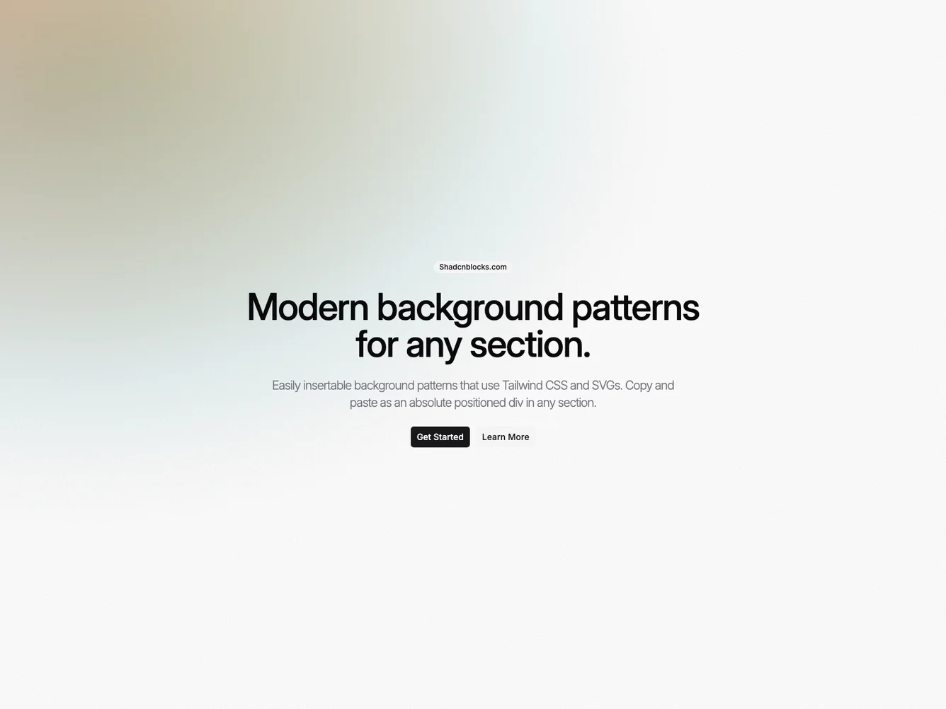 Shadcn Background Pattern 96 shadcnblocks.com