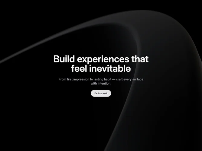 Shadcn Hero 193 - Centered fullscreen hero with serif headline