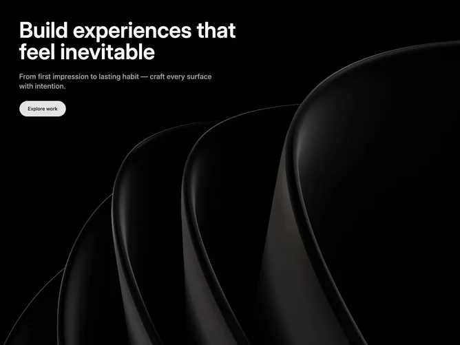 Shadcn Hero 198 - Left-aligned fullscreen hero with serif headline