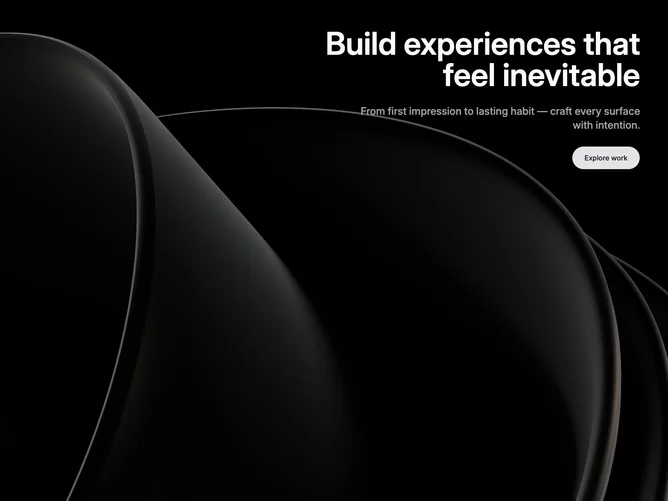 Shadcn Hero 199 - Right-aligned fullscreen hero with serif headline