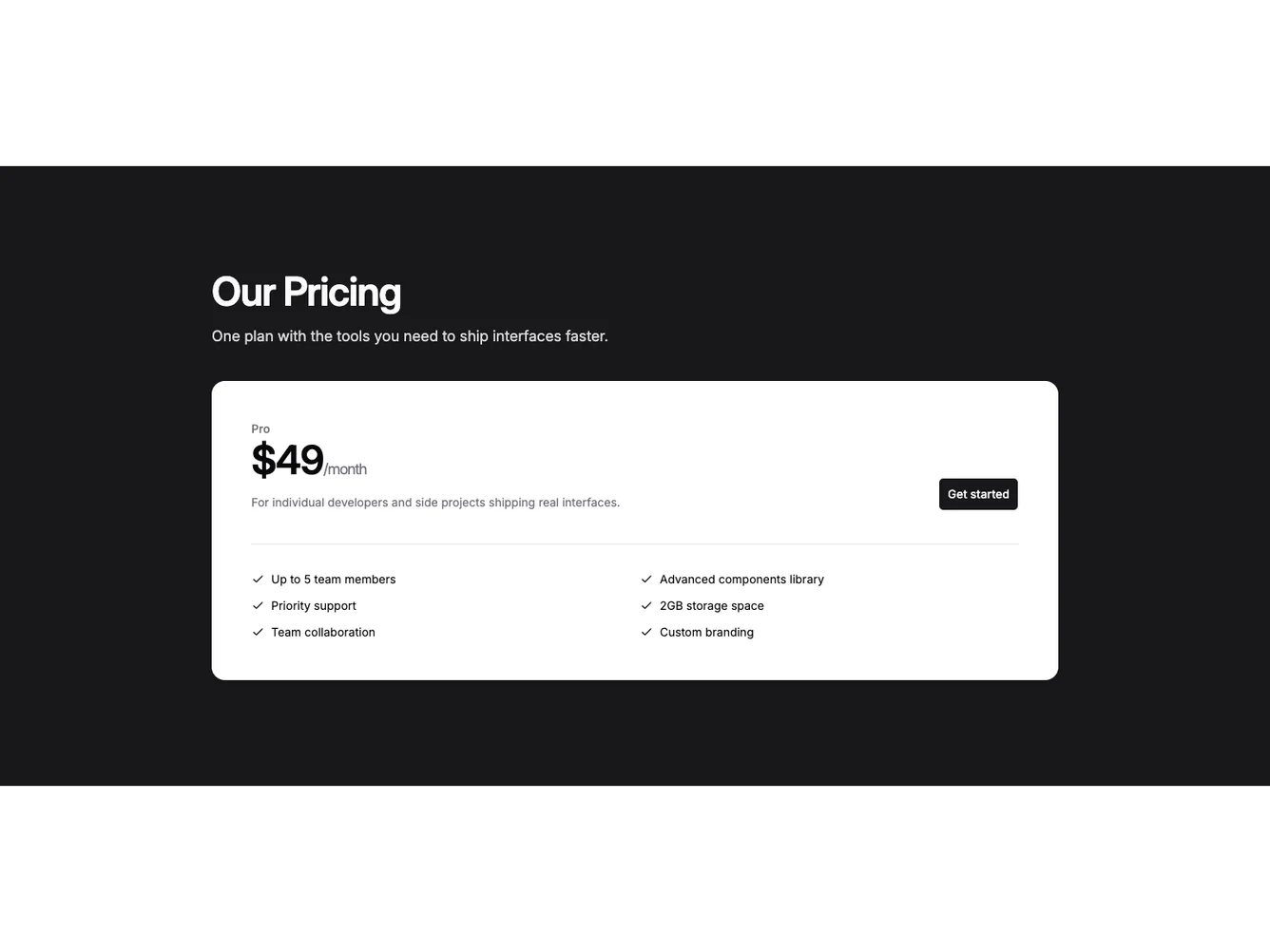 pricing118