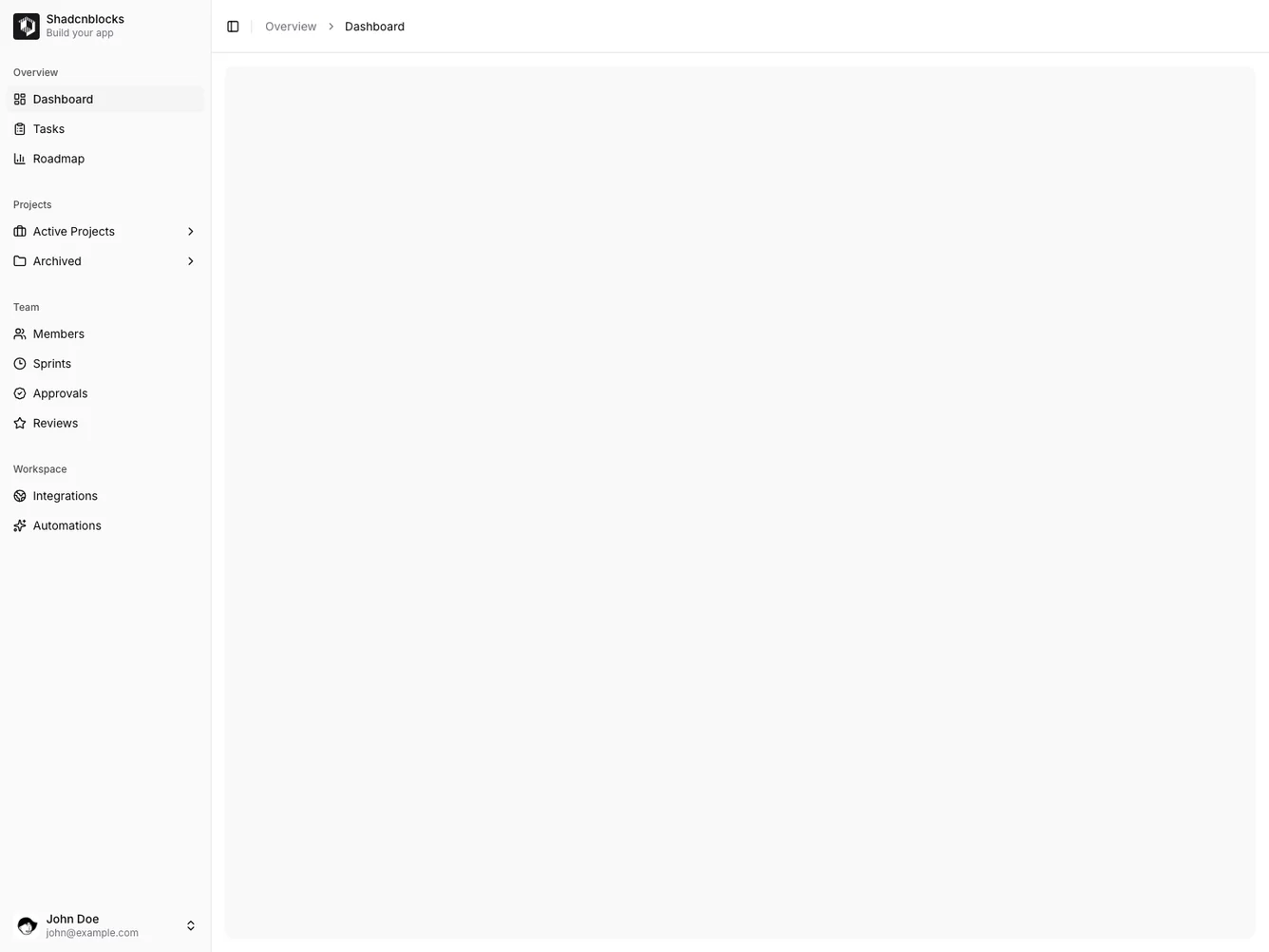 Shadcn Sidebar 21 shadcnblocks.com