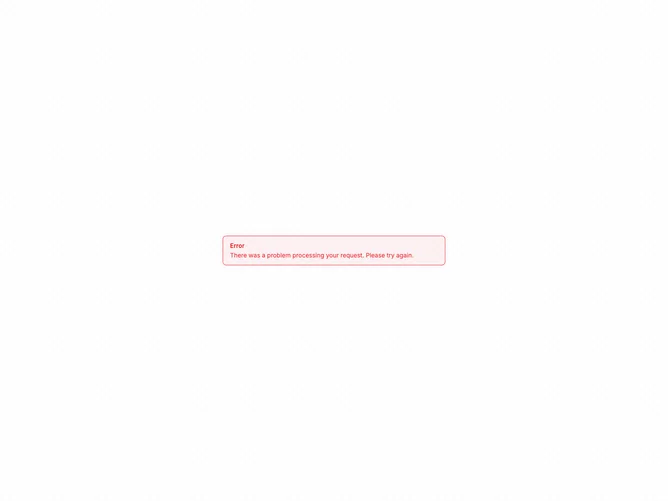 Shadcn Alert Error 2 component