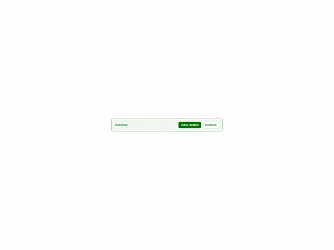 Shadcn Alert Success 3 component