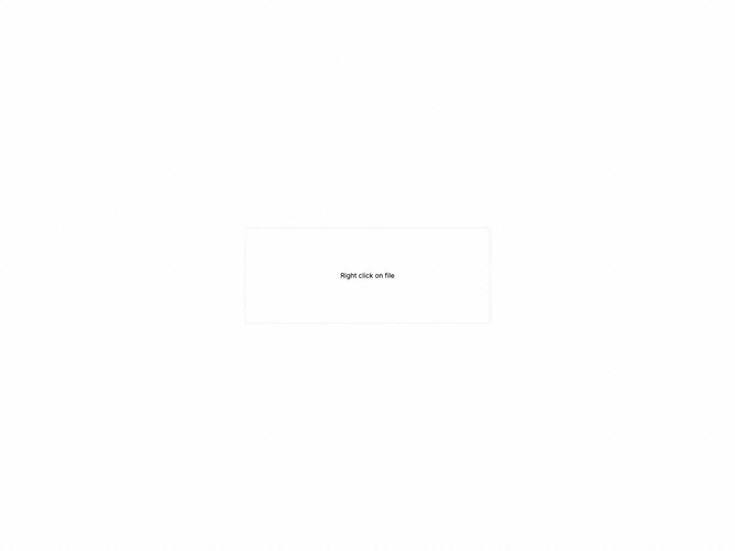 Shadcn Context Menu File 3 component