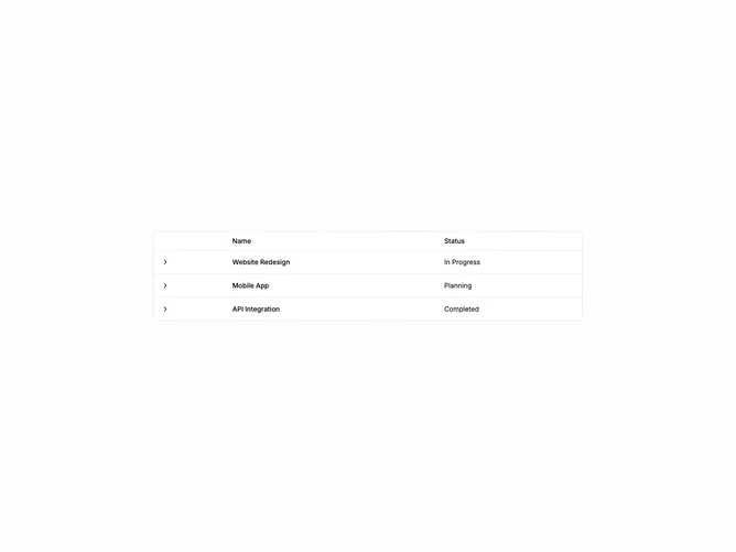Shadcn Data Table Advanced 1 component