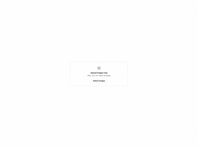 Shadcn File Upload Validation 1 component