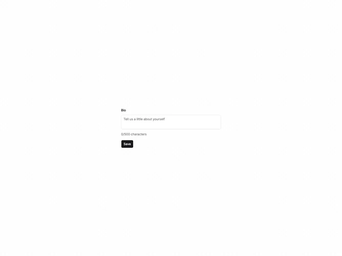 Shadcn Form Advanced 2 component