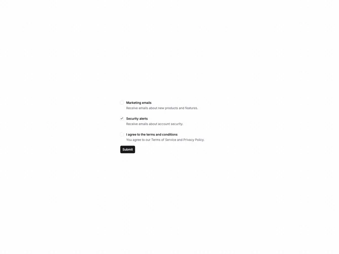 Shadcn Form Advanced 3 component