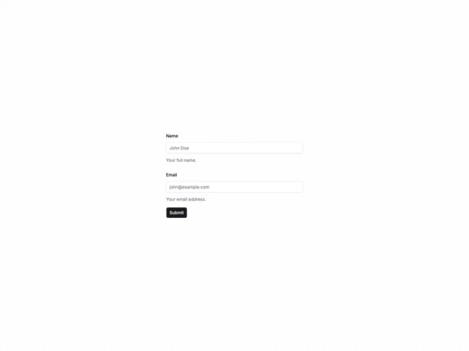Shadcn Form Multi Field 1 component