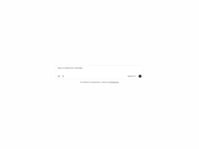 Shadcn Input Group Ai 4 component