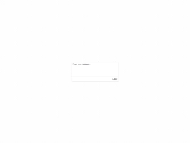 Shadcn Input Group Textarea 2 component