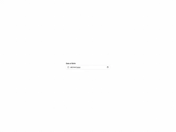 Shadcn Input Types 5 component