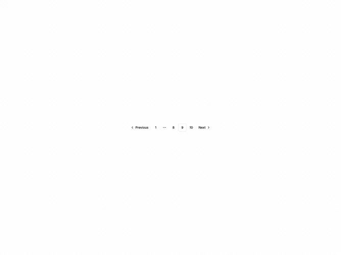 Shadcn Pagination Advanced 1 component