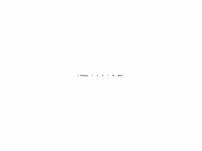 Shadcn Pagination Advanced 2 component