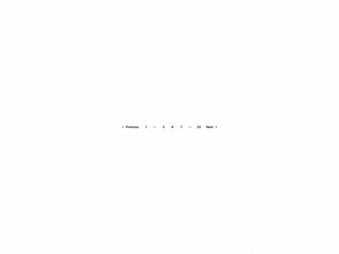 Shadcn Pagination Advanced 3 component