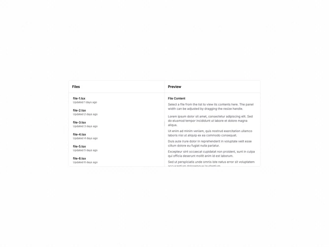 Shadcn Scroll Area Advanced 3 component