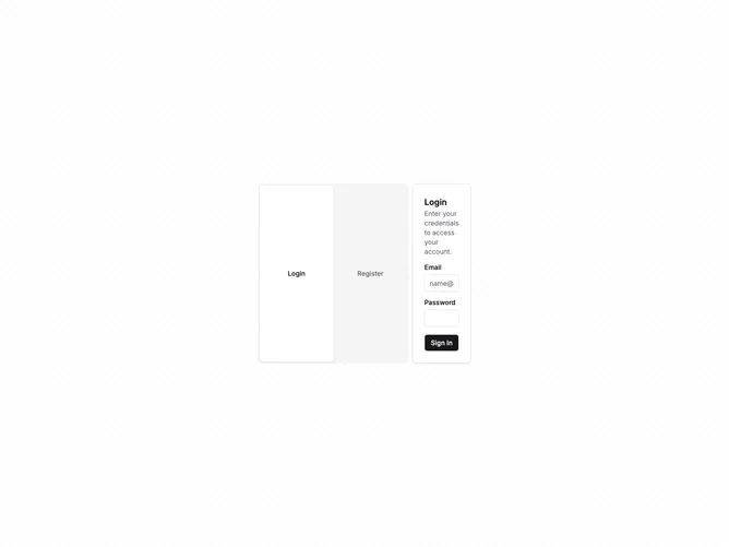 Shadcn Tabs Content 1 component